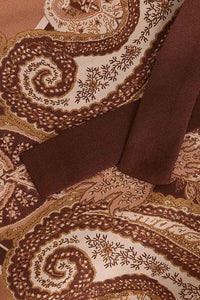 Luna Track Pant in Caramel Paisley