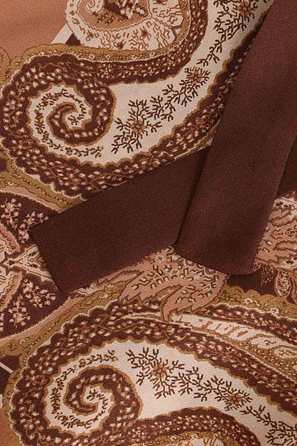 Luna Track Pant in Caramel Paisley