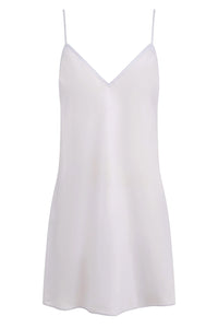Coco Lace Tunic Mini Dress in Powder Blue