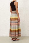 Coco Stripe Circle Skirt in Stripe