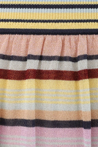 Coco Stripe Circle Skirt in Stripe