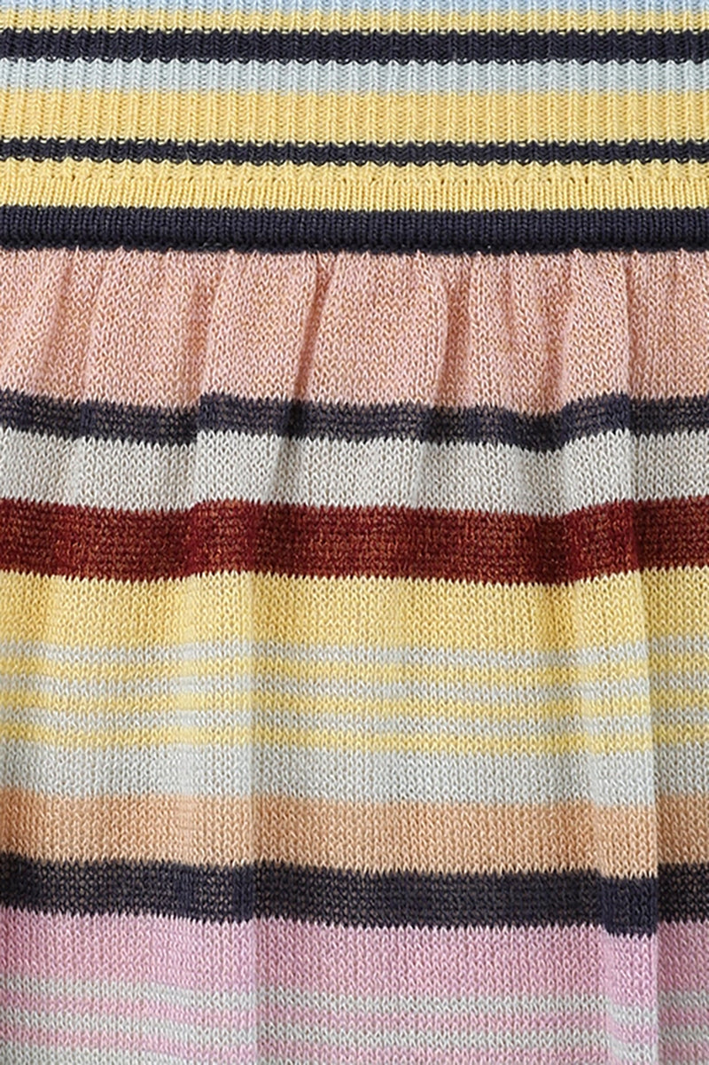 Coco Stripe Circle Skirt in Stripe