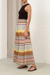 Coco Stripe Circle Skirt in Stripe