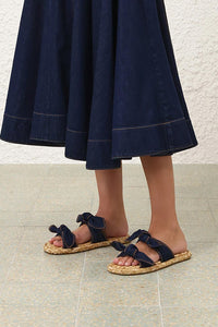 Carousel Slide in Denim