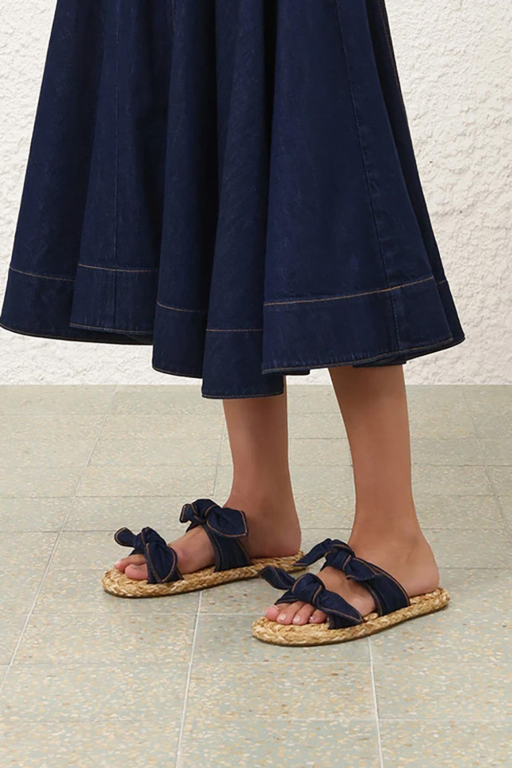 Carousel Slide in Denim