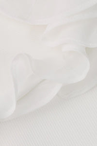 Awaken Frill Tank in Ivory