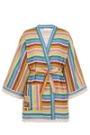 Everley Robe in Multi Stripe