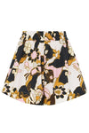 Maxine Relaxed Short in Yellow Kaleidoscope Floral