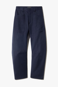 Shon Wool Pant in Midnight