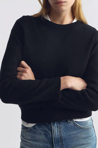 Venus Cashmere Sweater in Black