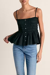Tullia Top in Black