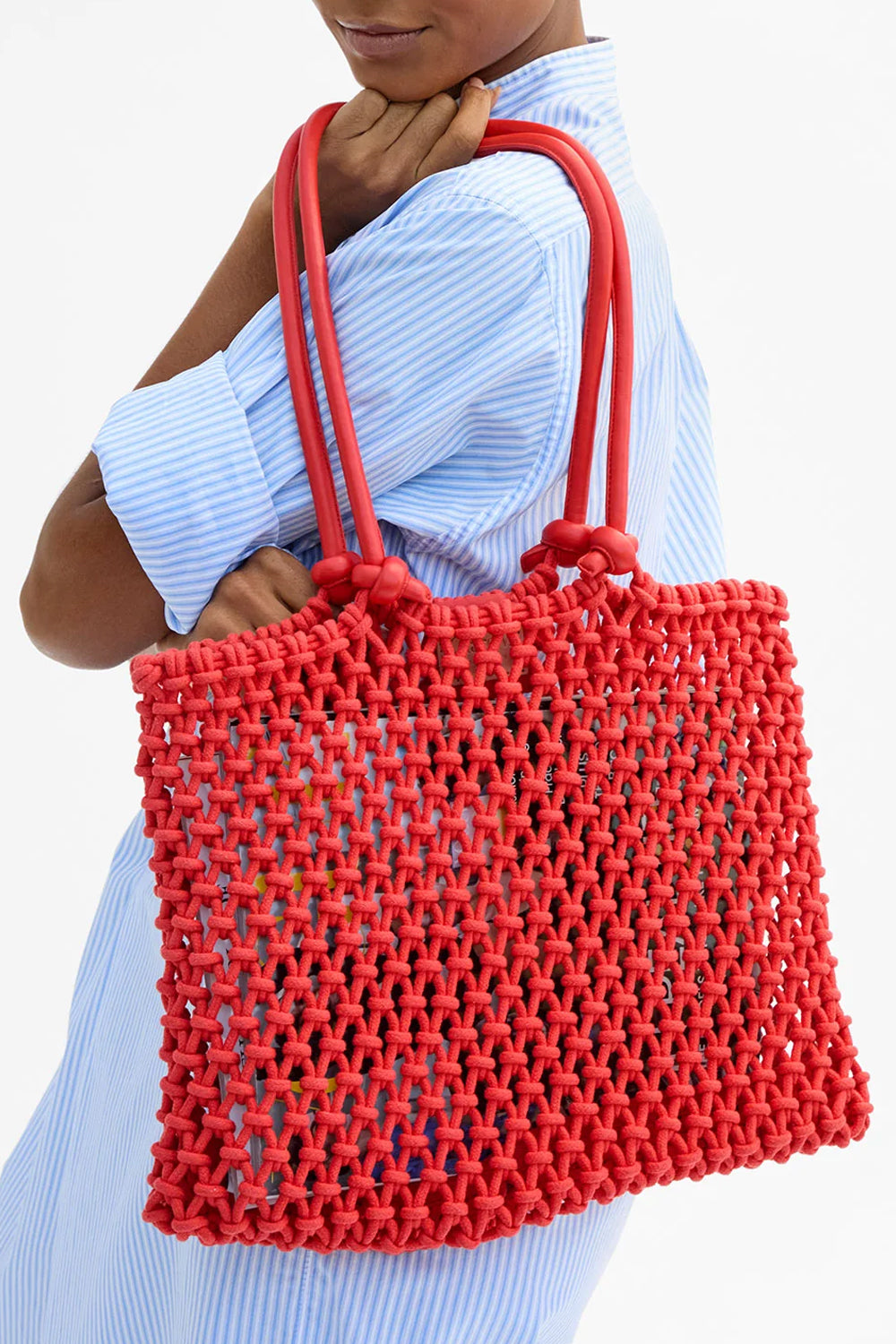 Sandy Tote in Bright Poppy