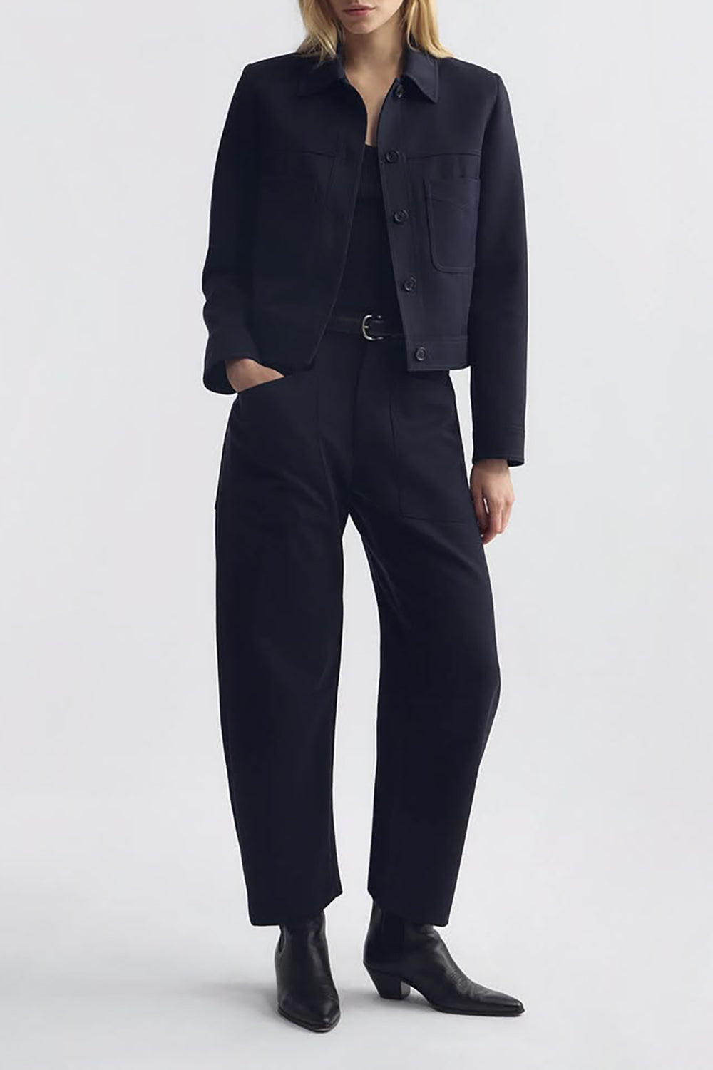 Susannah Wool Jacket in Midnight