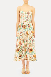 Fiora Cami Cotton Dress in Abalone