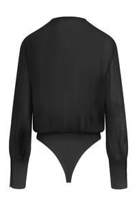 The Date Blouse in Black