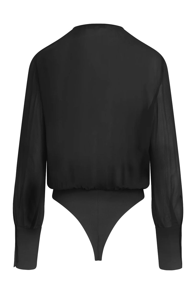 The Date Blouse in Black