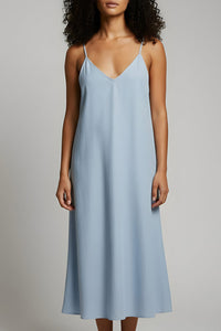 Hope Heavy Linen Dress in Billow