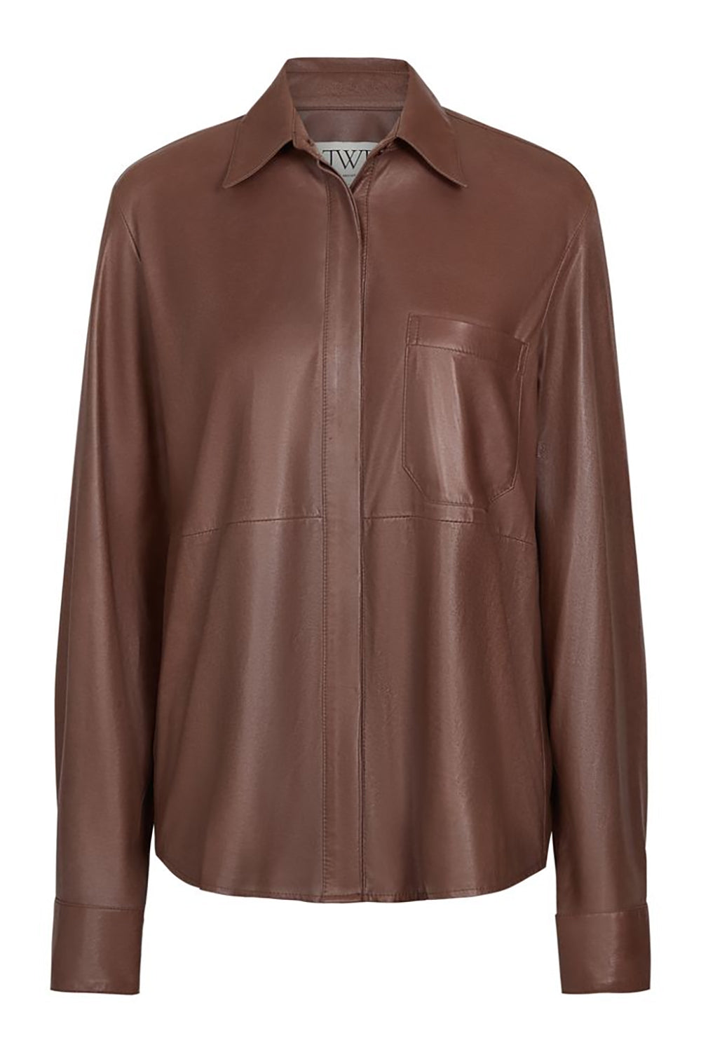 Cowboy Update Shirt in Paper Suede Pinecone