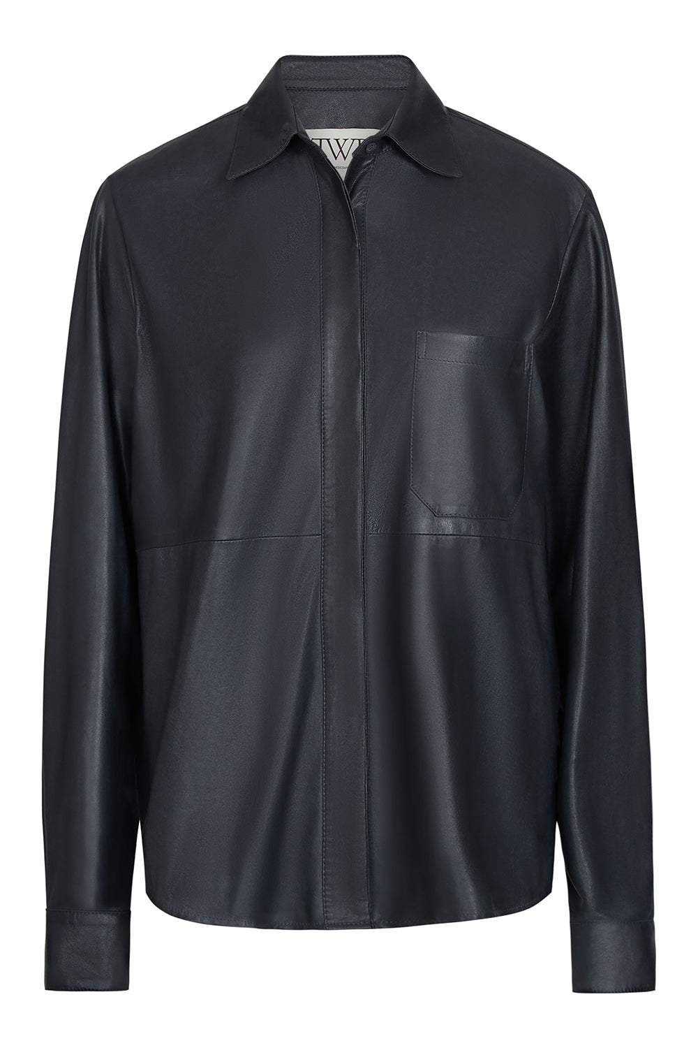 Cowboy Update Shirt in Paper Suede Midnight