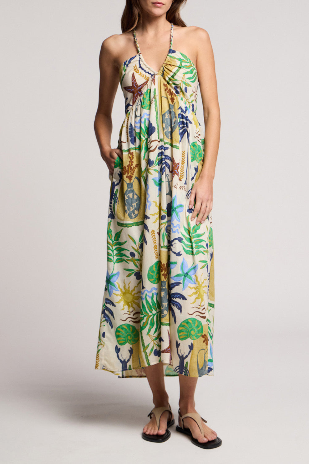 Leyla Dress in Multi