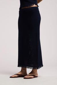 Blythe Skirt in Navy