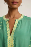 Phoebe Dress in Green