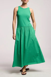 Romilly Dress in Shamrock