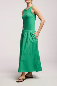 Romilly Dress in Shamrock