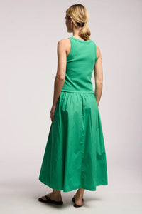 Romilly Dress in Shamrock