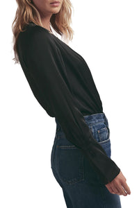 The Date Blouse in Black