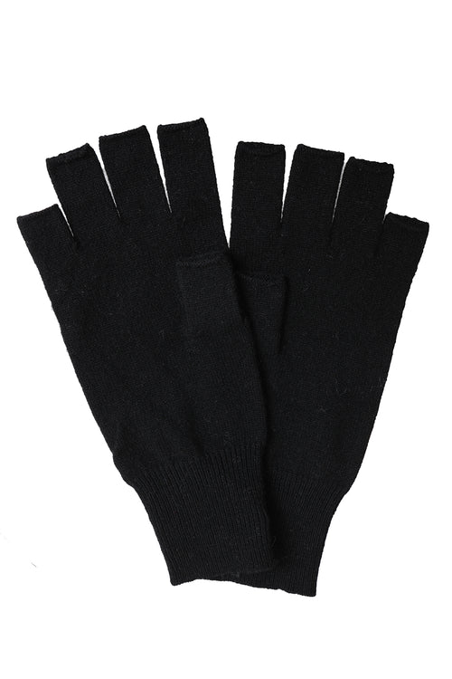 Fingerless Gloves in Black