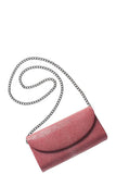 Baby Grande Stingray Clutch in Garnet