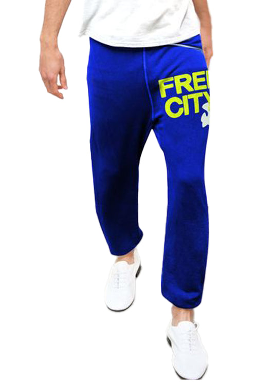SUPERFLUFF LUX OG Sweatpant in Electric Bluelight