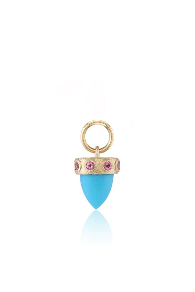 Sigrid Charm in Sapphire & Turquoise