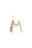 14K Gold Puffy Letter 