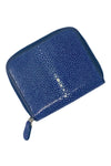 Sal Small Zip Wallet in Royal Blue