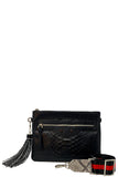 Jo Crossbody Bag in Black