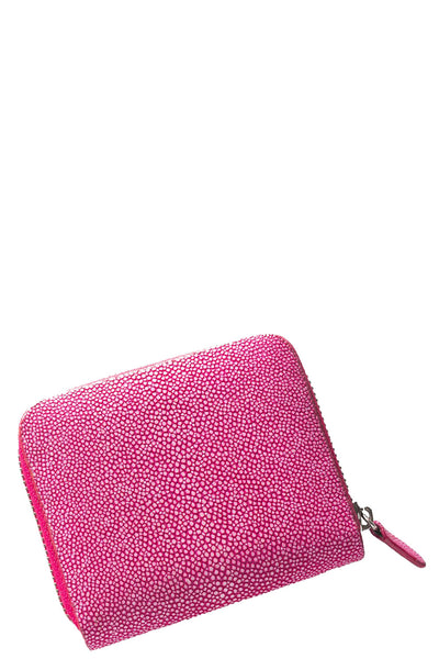 Sal Small Zip Wallet in Pink