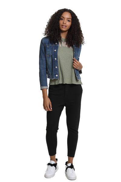Nolan Pant in Washed Black