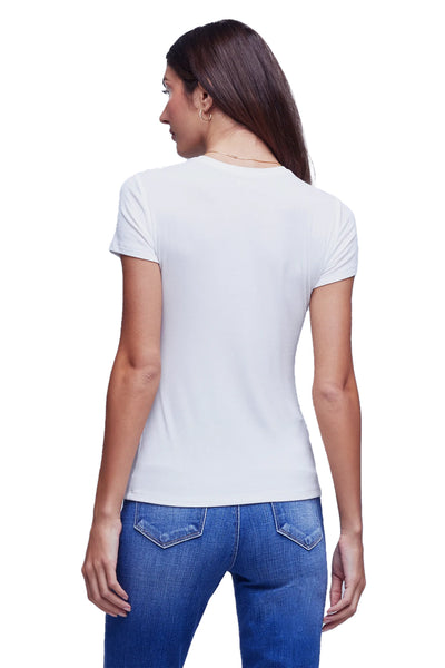 Ressi Crewneck Tee in White