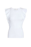 Rory Top in Cool White