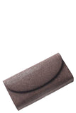 Baby Grande Stingray Clutch in Merlot