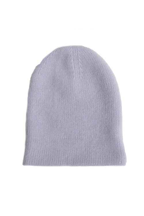 Double Layer Beanie in Lavender