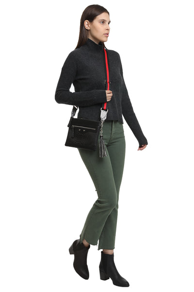 Jo Crossbody Bag in Black