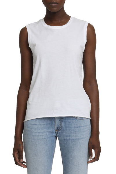 Muscle Tee in White