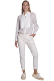 Jenna Pant in Eggshell