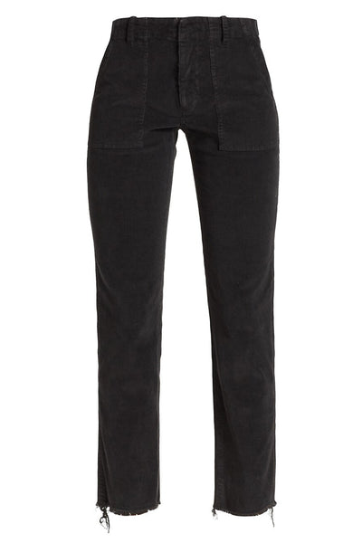 Corduroy Jenna Pant in Gunmetal