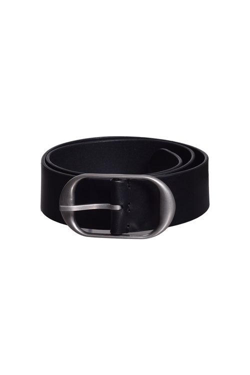 Nili’s Belt in Black with Antique Silver Buckle