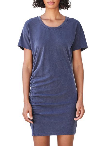 Shirred T-Shirt Dress
