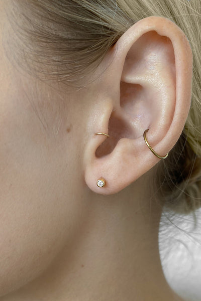Carrie Earrings in 14K Gold Vermeil